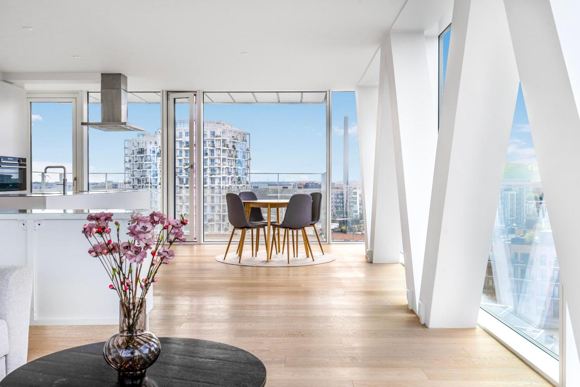 Appartement Luksurios 2br Penthouse Pa Islands Brygge *